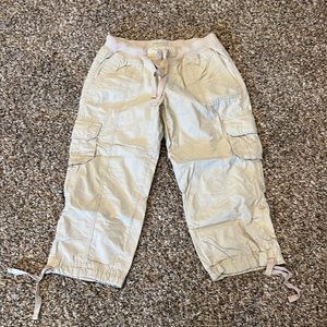 Calvin Klein Performance khaki crop pants
